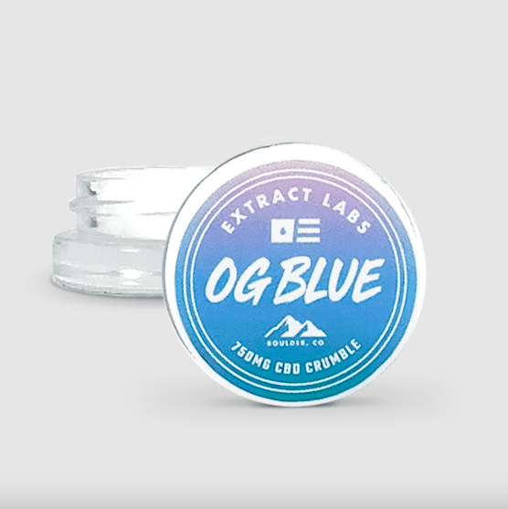 OG Blue CBD Crumble_Front
