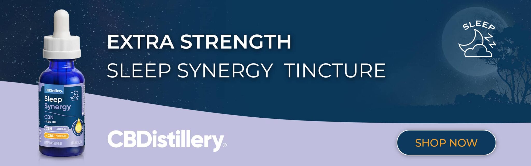 CBDistilliry Extra Strength Sleep Synergy Tincture